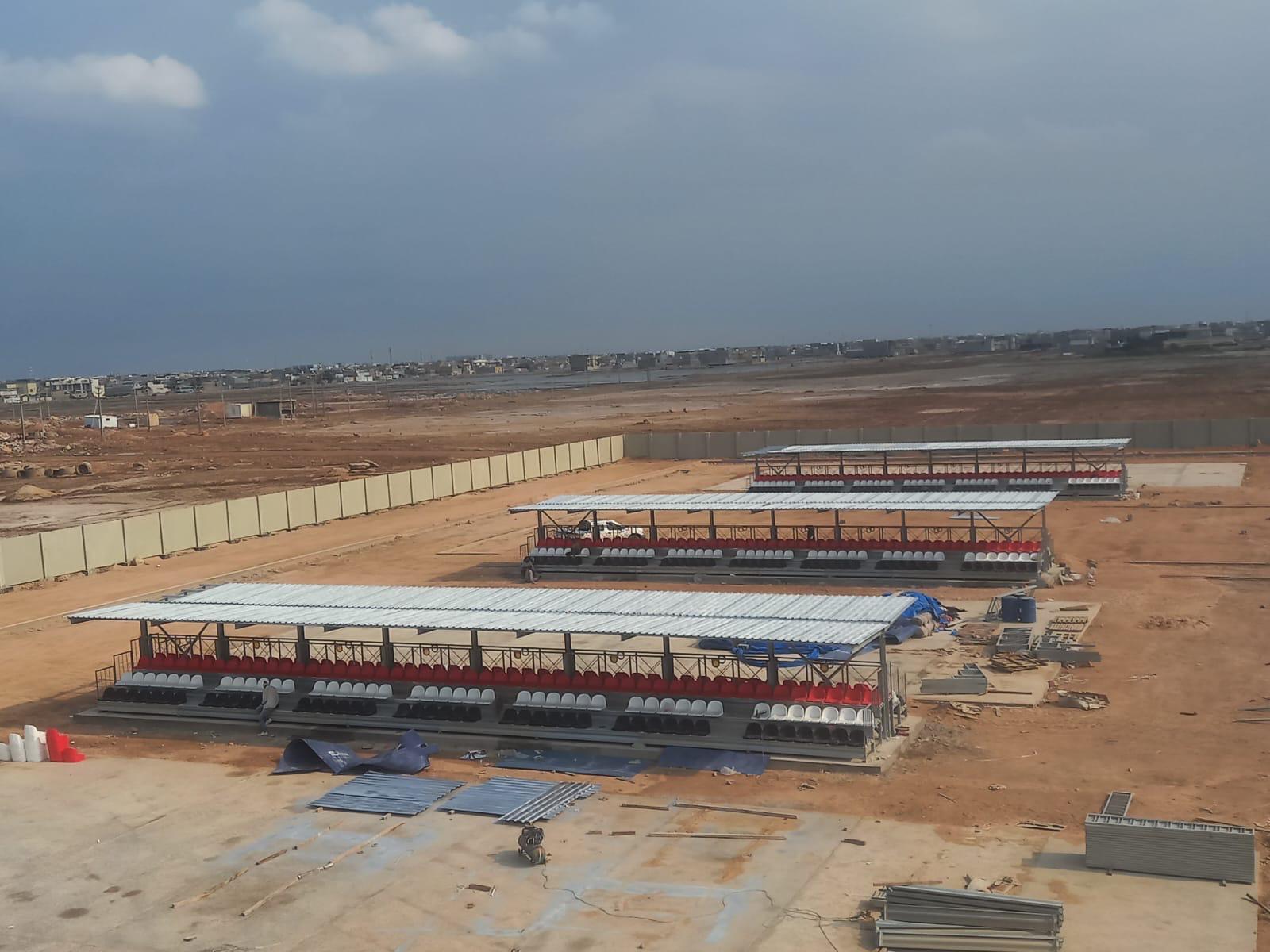 Irak Basra Üç Sıralı Çelik Seyirci Tribünü